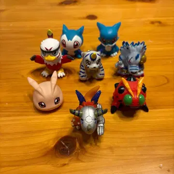 디지몬 손가락 인형 모음 세트 헤이세이 레트로 레어