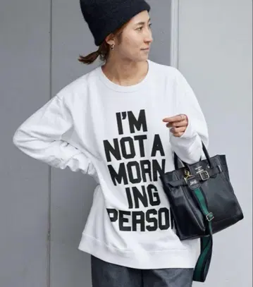 컨디션 최상 FRAMeWORK BIG 로고 맨투맨