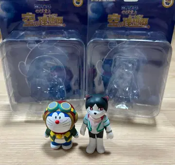도라에몽 진구(노비타)와 하늘의 이상향 유토피아 피규어