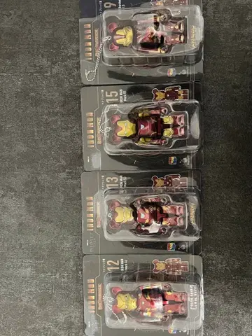 Happy 복권 BE@RBRICK 아이언맨 4체 세트