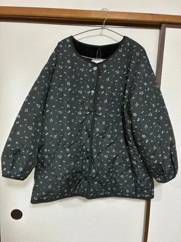 helm x taiyou 꽃무늬 리버서블 자켓 L L 블랙 새상품