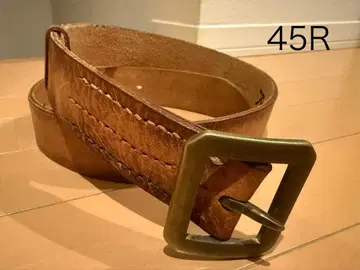 45R 브라운 가죽 벨트