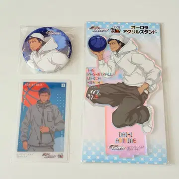 쿠로코의 농구 쿠로바스 오로라 아크릴 스탠드 캔뱃지 카드 아오미네 다이키