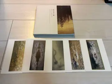 마츠이 후유코 화집 엽서 포함 전 세계 아이들과 친구가 될 수 있다