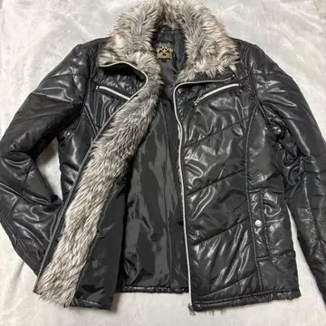 새상품급 y2k Spinach 스피나치 퍼 포함 다운 자켓 블랙 LL