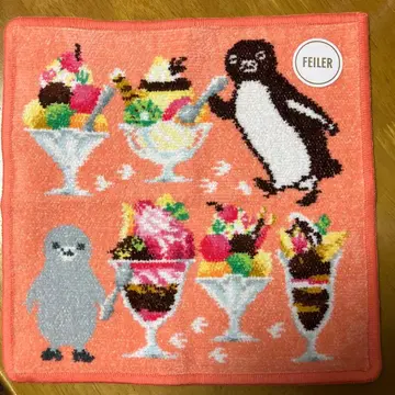 페이러 콜라보 도쿄 Suica 펭귄 타월 손수건
