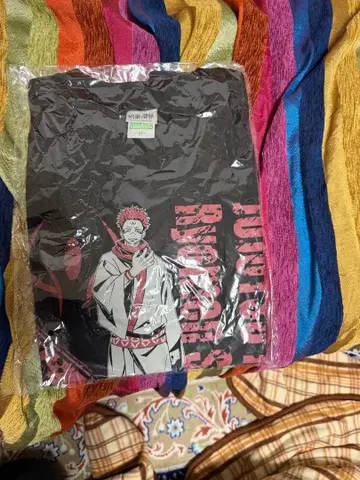 양면 스쿠나 T셔츠 블랙