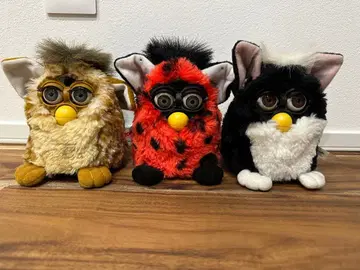 [정크제품] Furby 봉제 인형 3체 세트
