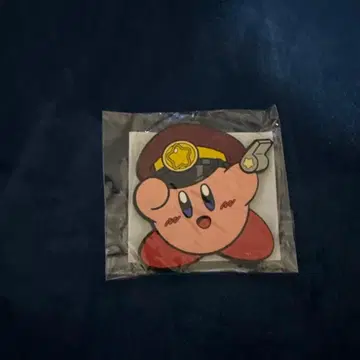 커비 경찰관풍 마그넷 스티커