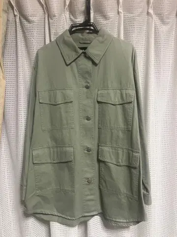 ZARA 카키 셔츠 자켓