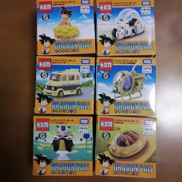 토미카 드래곤볼 미니카 6개 세트