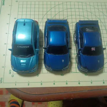 Caldina 미니카 파랑 5 스포크 휠