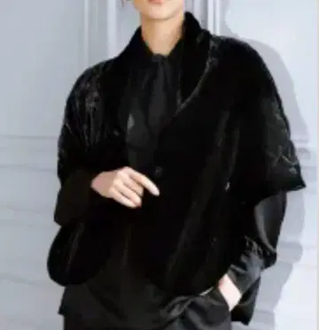 [ dinos ] 디노스 DAMA collection 솜 벨벳 케이프