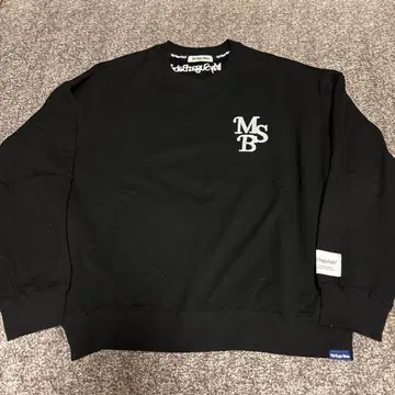 My Sugar Babe 블랙 맨투맨