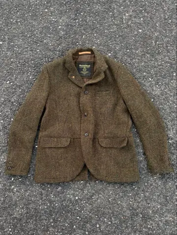 BEAMS HARRIS TWEED 100주년 테일러드 자켓 L