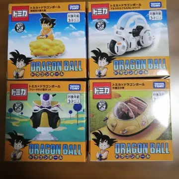 토미카 드래곤볼 미니카 4개 세트