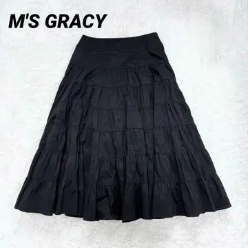 [ 새상품급 ] 엠즈 그레이시 하의 스커트 티어드 2023년 38