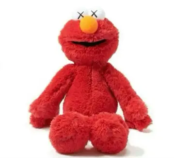 완판 유니클로 카우스 세서미 스트릿 콜라보 봉제 인형 엘모 미사용