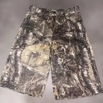 90's 카모플라쥬 패턴 숏팬츠