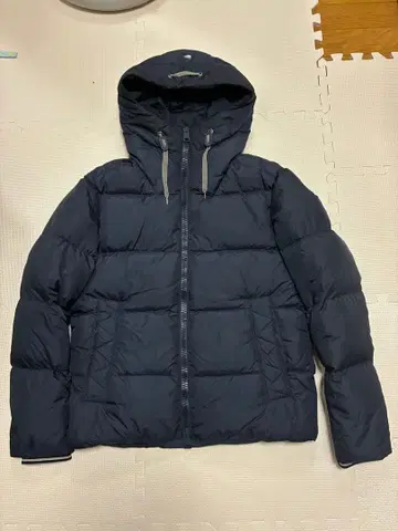 Herno 다크 네이비 다운 자켓 후드 부착