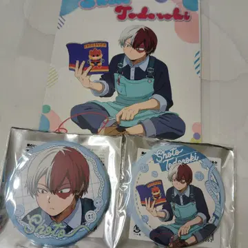 히로아카 핸즈 한정판 토도로키 쇼토 캔뱃지 엽서