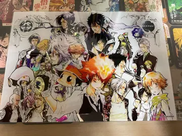 가정교사 히트맨 REBORN! 아마노 아키라 전시회 박입 아크릴 아트 A