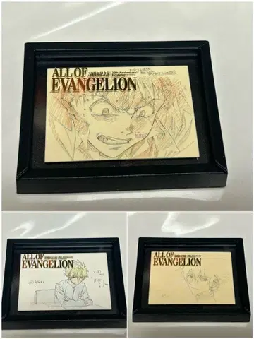 에반게리온 30주년 기념전 아크릴 마그넷 나기사 카오루 이카리 신지 3종