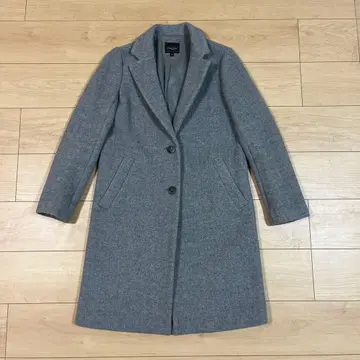 Demi-Luxe BEAMS 그레이 체스터 코트 36 울