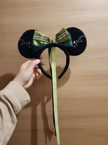 도쿄 디즈니 씨 겨울왕국 안나 안나 머리띠
