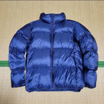 UNIQLO 울트라 라이트 볼륨 다운 자켓 네이비 사이즈 M