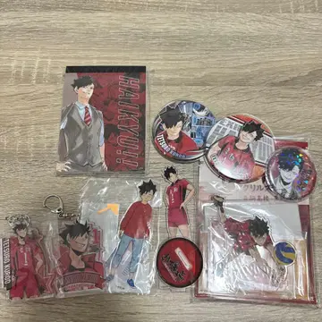 [11/22까지 판매] 하이큐 쿠로오 테츠로 굿즈 세트