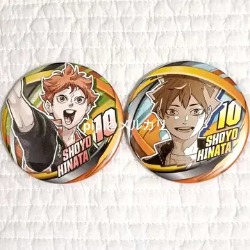 하이큐 팬파크 컬렉션 캔뱃지 [FAN!!] 히나타 쇼요 2점