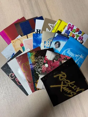 B'z 그리팅 카드 22장