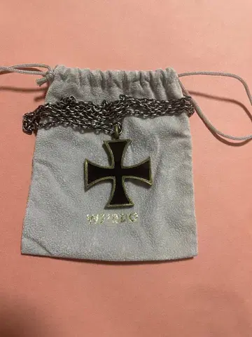 WEIRDO JEWELRY / [ BIG CROSS -NECKLACE ]