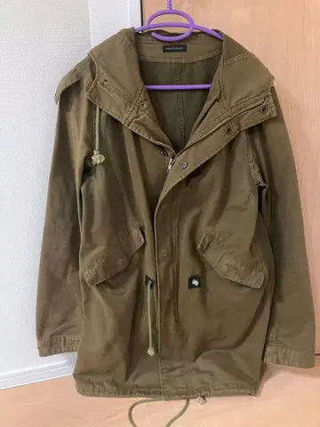 URBAN RESEARCH 올리브 모즈 코트