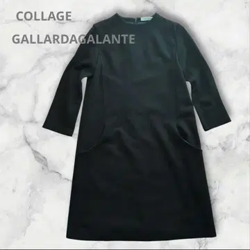 [ 새상품급 ] 콜라주 개럴개런트 원피스 블랙