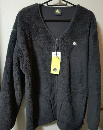 LOGOS V넥 플리스 L