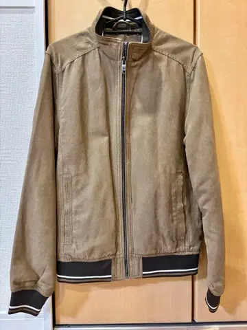 ZARA MAN 브라운 점퍼 블루종