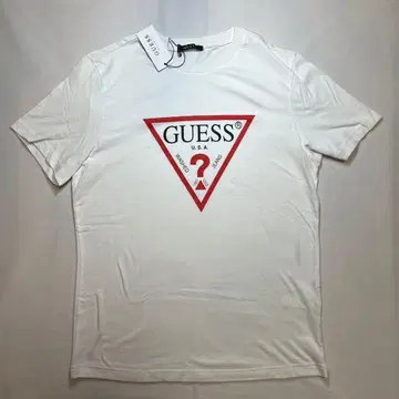 GUESS T셔츠 화이트 L 사이즈