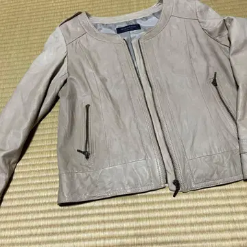 새상품급 Spick and span 가죽 자켓 양가죽