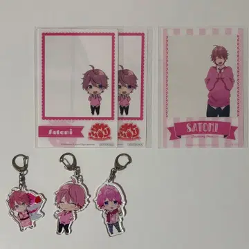 스토푸리 사토미 아크릴 키링 클리어 카드 세트