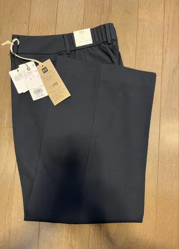 [ 새상품 ] PLST 와이드 팬츠 M 사이즈 다크 네이비