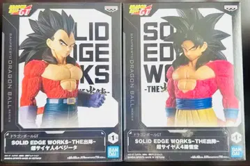 드래곤볼 THE 출진 초사이어인4 손오공 베지터 세트2