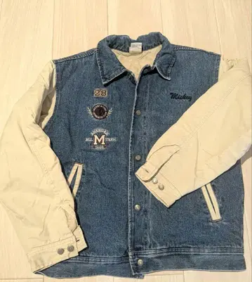 Disney Mickey 데님 자켓 S 사이즈