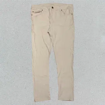 VINTAGE 스키니 팬츠 y2k FREE 화이트 슬림 스트레치