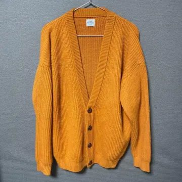 coen 머스타드 V넥 가디건 M