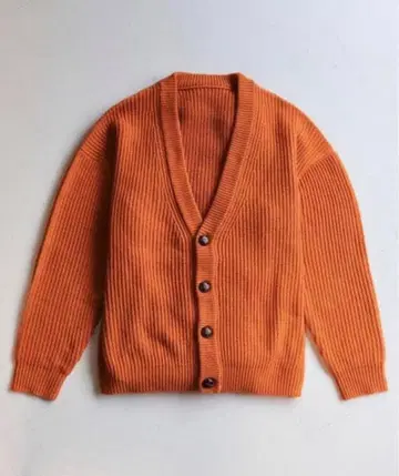 드롭 숄더 루즈 가디건 [ coen x Mr.SZK ] 오렌지 M