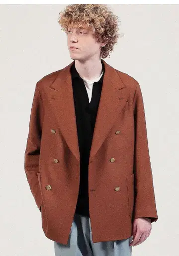 la favola 자켓 미사용 가을/겨울 더블