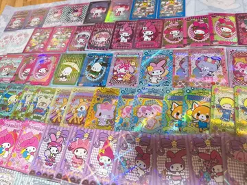 산리오 해외 카드 한국 카드 트레이딩 카드