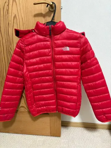 THE NORTH FACE 레드 다운 자켓